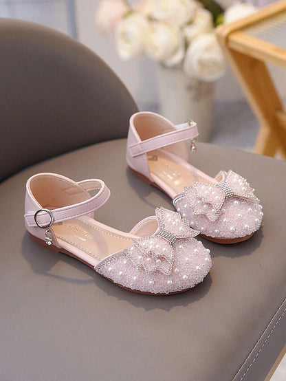 Pink Children Flat Sandals Girls Princess Sandals