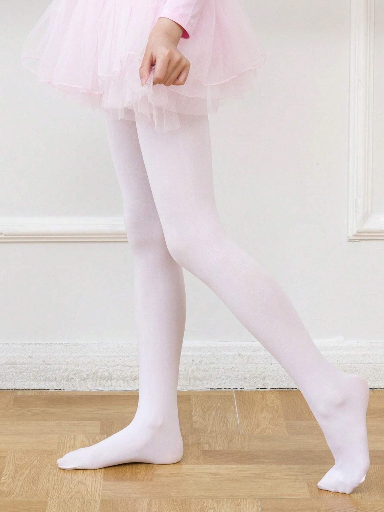 1 Pair Dance Tights Suitable For Infants, Children And Teenagers