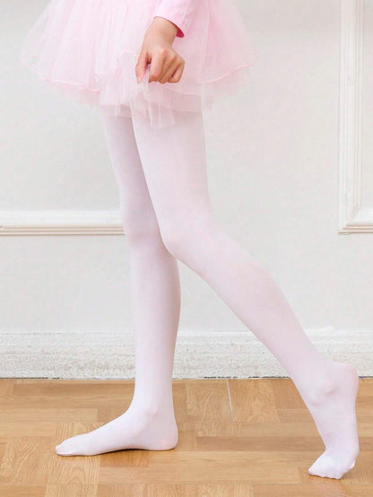 1 Pair Dance Tights Suitable For Infants, Children And Teenagers