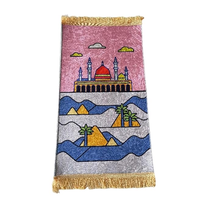 Little Zahra Prayer Mat – Pink Edition