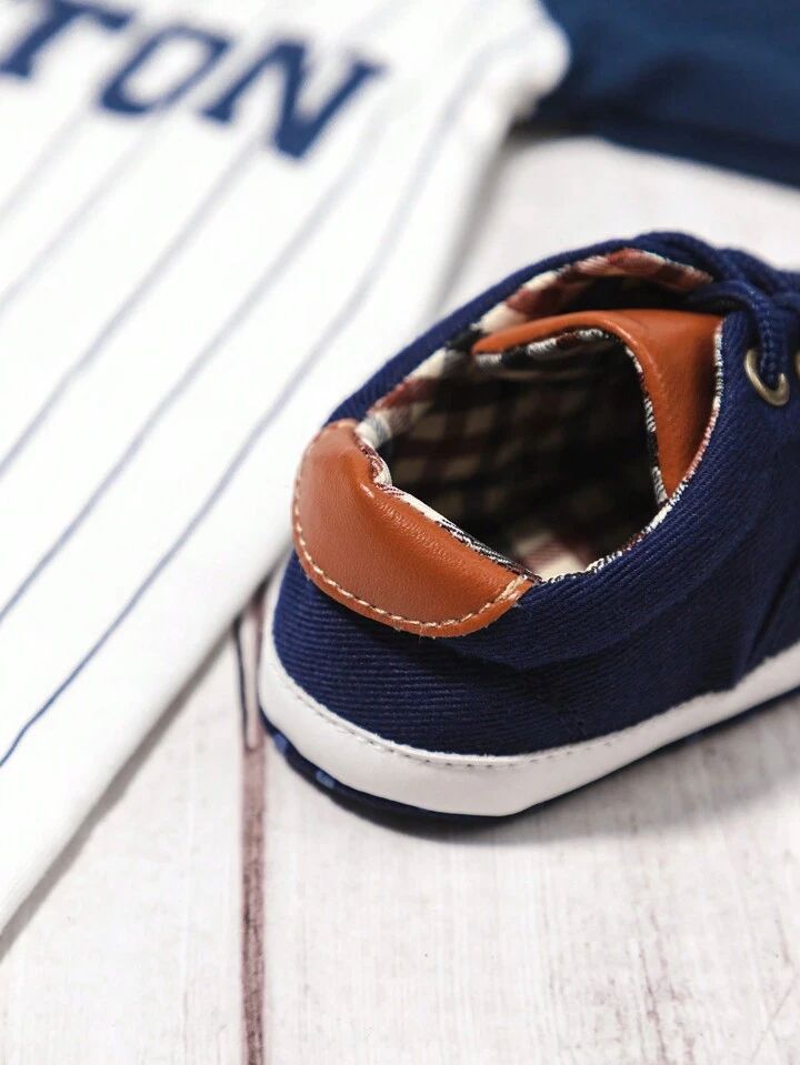 Newborn Solid Color Lace Casual Soft Bottom Sneakers, Infant First Walking