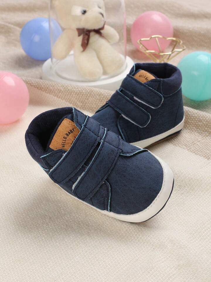 0-1 Year Old Infant Solid Color Versatile Soft Bottom Sneakers