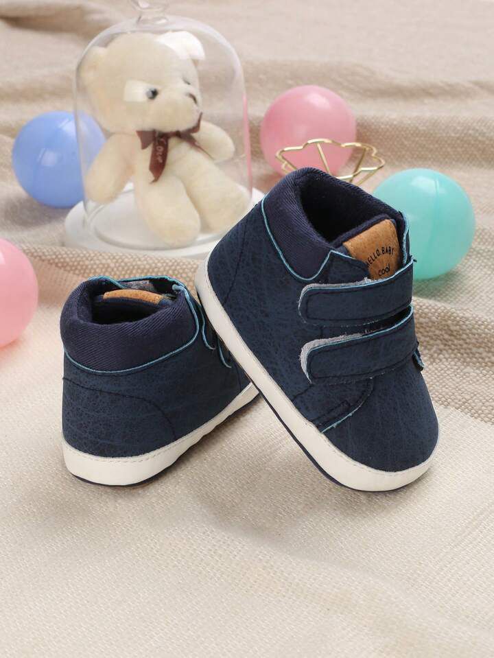 0-1 Year Old Infant Solid Color Versatile Soft Bottom Sneakers