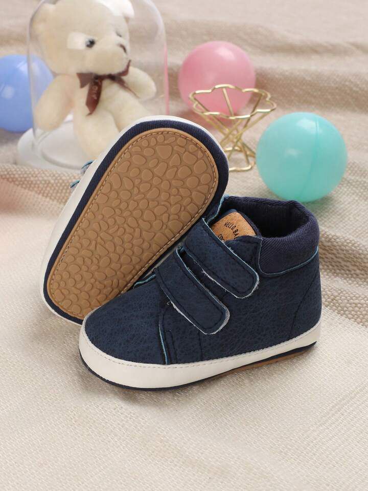 0-1 Year Old Infant Solid Color Versatile Soft Bottom Sneakers