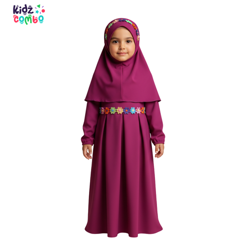 Zahra Bloom Modest Dress Set