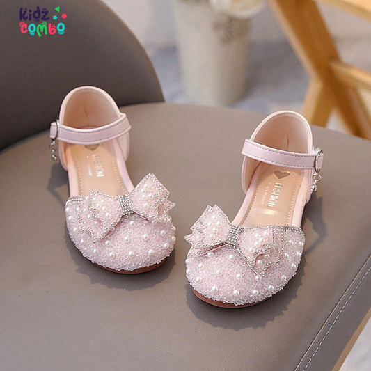 Pink Children Flat Sandals Girls Princess Sandals